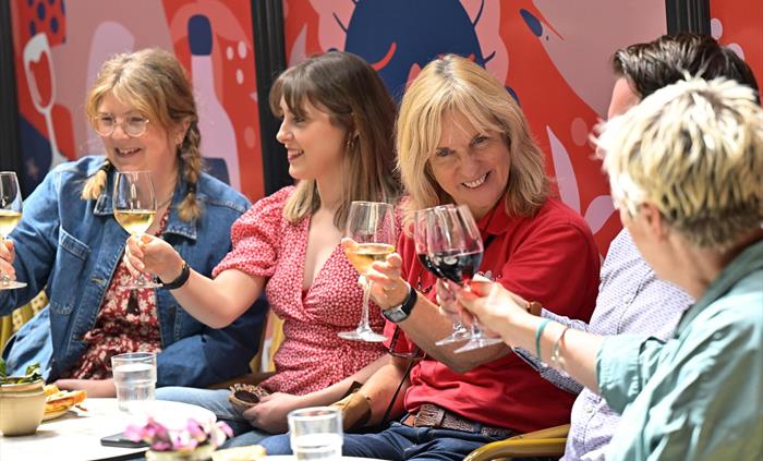 Explore the cosmopolitan food scene of Cardiff's beautiful arcades on a leisurely stroll around the city.